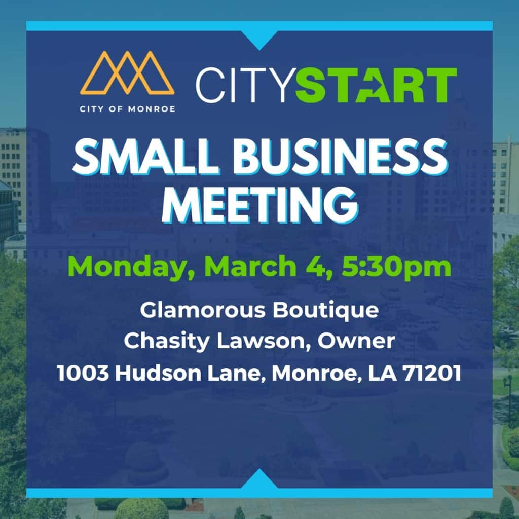 small business meeting - march 4