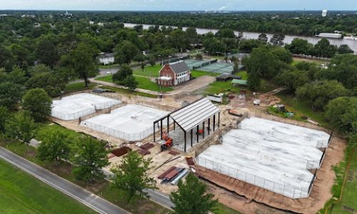 Forsythe Park Club House, Tennis & Pickleball Courts